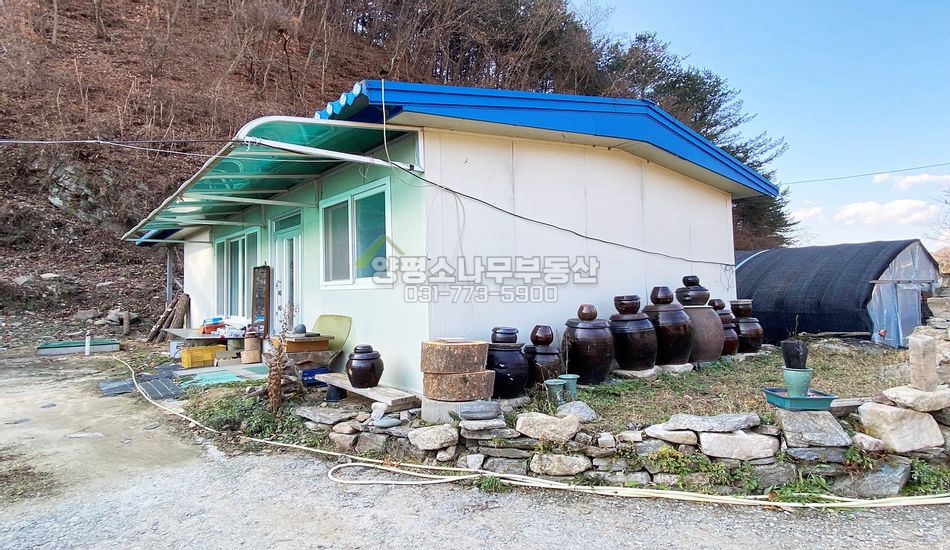 양평군 청운면 신론리 대로변 구옥