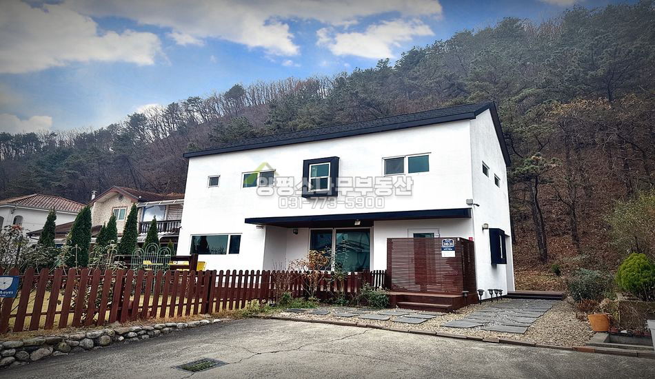 양평군 용문면 조현리 산자락 평지 전원주택