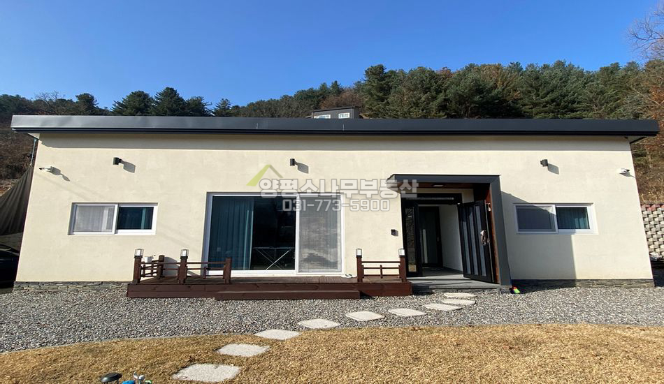 양평군 서종면 수능리 단지형 전망좋은 심플 단층주택