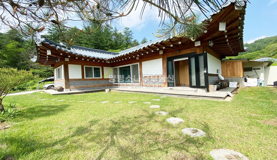 양평군 청운면 여물리 마을 안쪽 아늑한 한옥주택