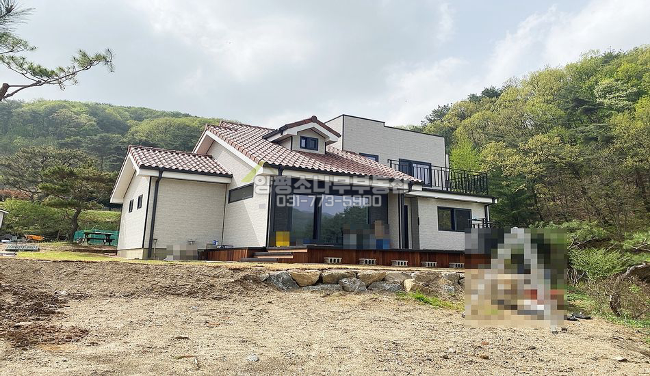 양평군 강하면 항금리 풍광좋은 마을 깊숙한곳 신축