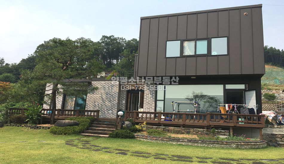 양평군 용문면 광탄리 전망좋고 세련된 모던주택/도시가스