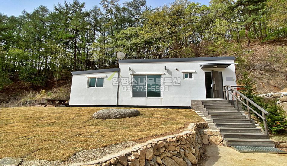 양평군 지평면 대평리 산자락 한적한곳 주말주택