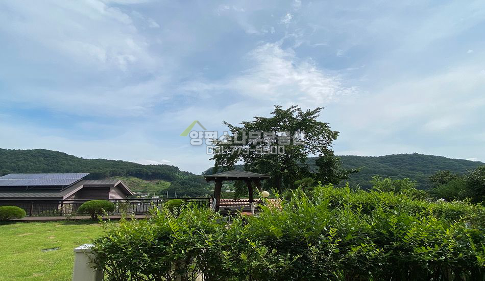 양평군 강상면 세월리 소규모 단지형 주택지/트인전망