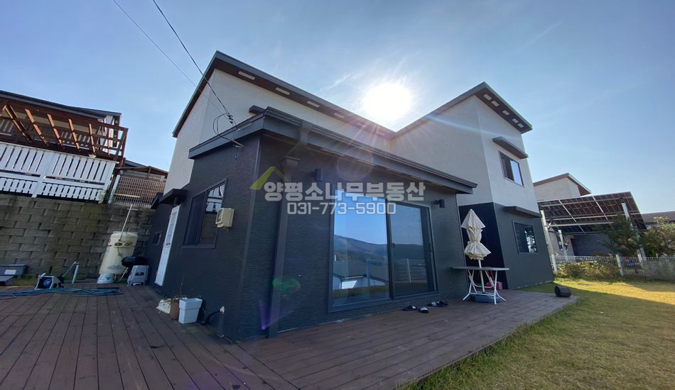 양평군 옥천면 아신리 언덕 위 깔끔한 타운하우스/근생허가