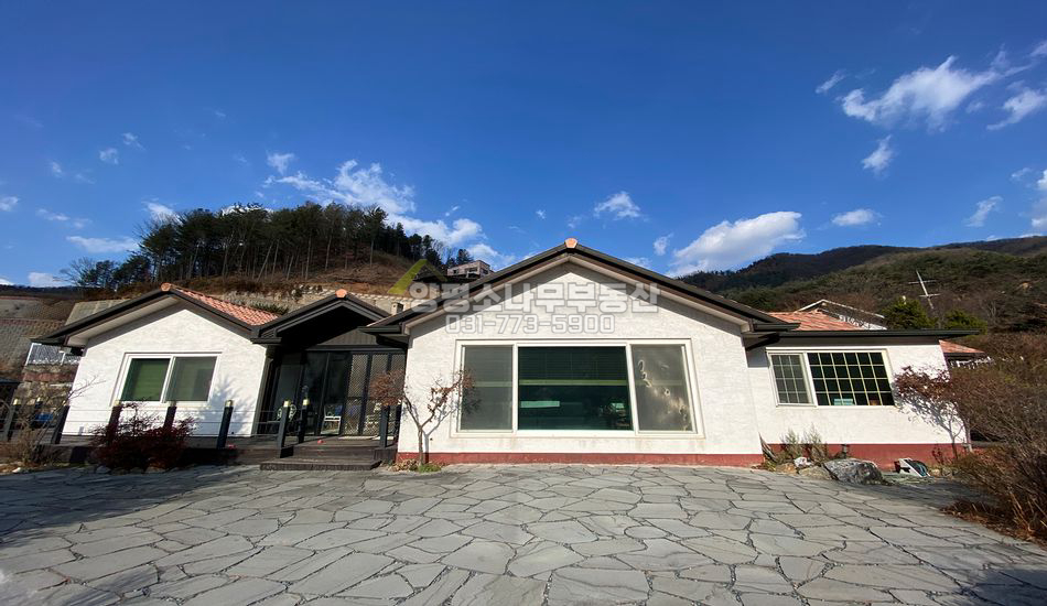 양평군 서종면 도장리 하천 인근 넓은 단층주택
