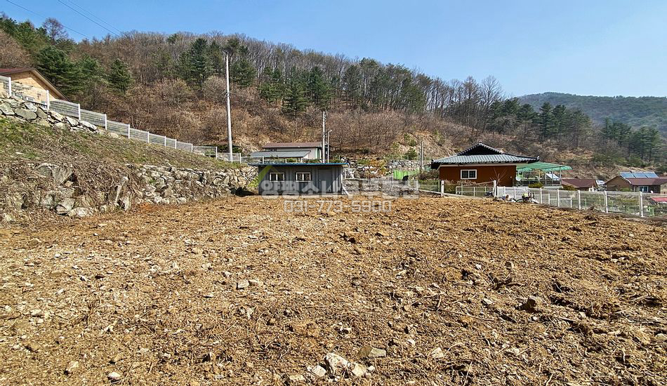 양평군 청운면 갈운리 산자락 토목완료/저렴한땅