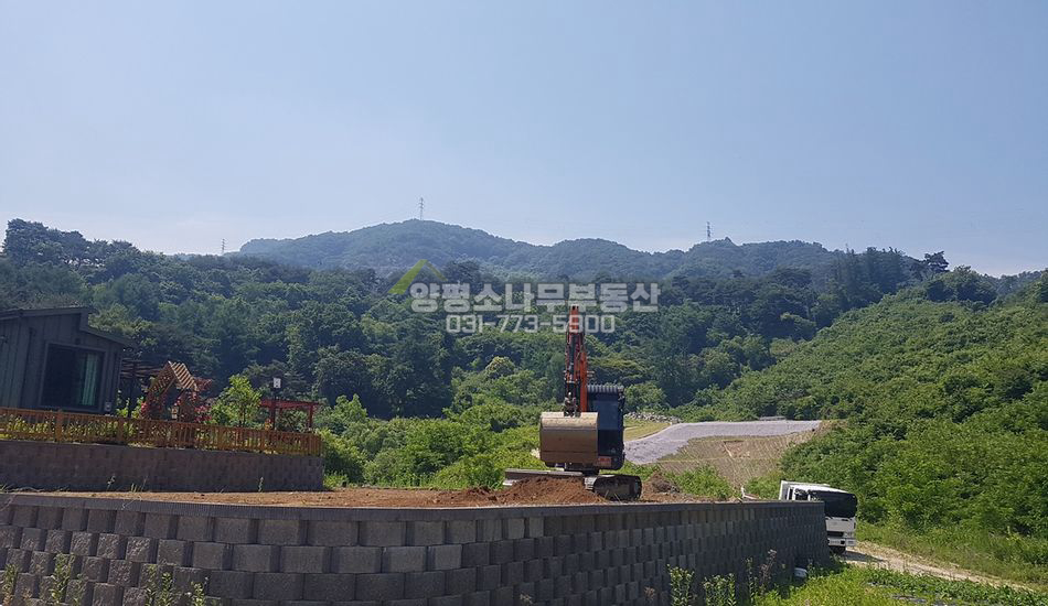 양평군 지평면 대평리 골프장 인근 주택지(인허가得)