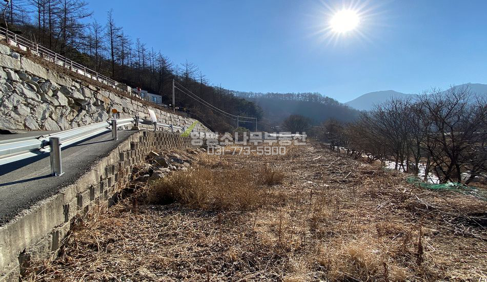 양평군 단월면 산음리 계곡접한 펜션부지