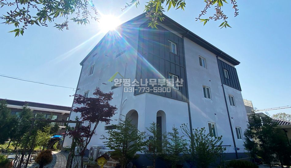 양평군 청운면 용두리 6세대 거주 3층주택/임대수익