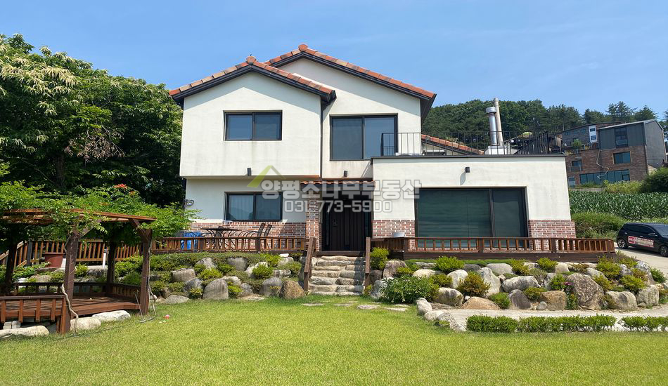 양평군 용문면 조현리 남향 영구조망 예쁜 2층주택