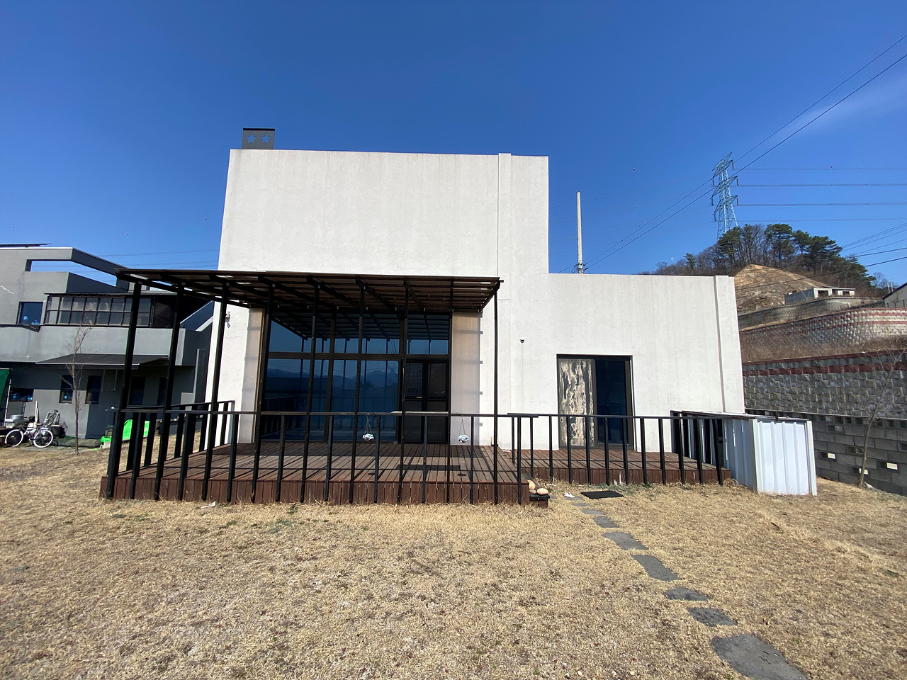 양평군 개군면 하자포리 단지초입 화이트 철콘주택