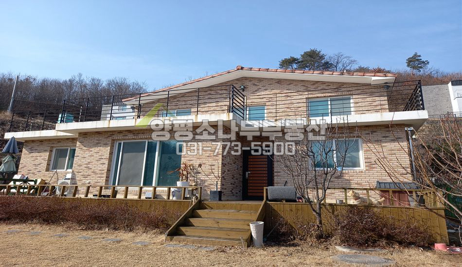 양평군 양서면 증동리 동향 전망/개별차고/철콘주택