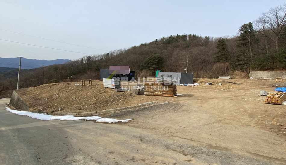 양평군 서종면 수능리 단지최상단 주택지