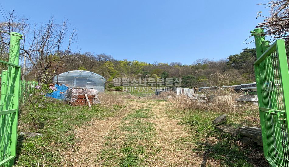 양평군 강상면 송학리 1억대 저렴한 농막놓기 좋은땅