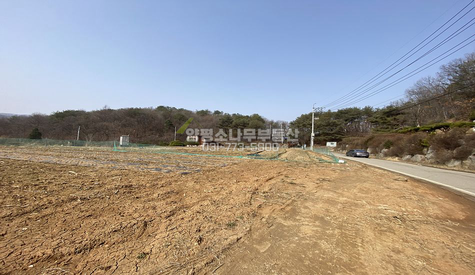 양평군 서종면 수입리 남향 전망 편안한 부지