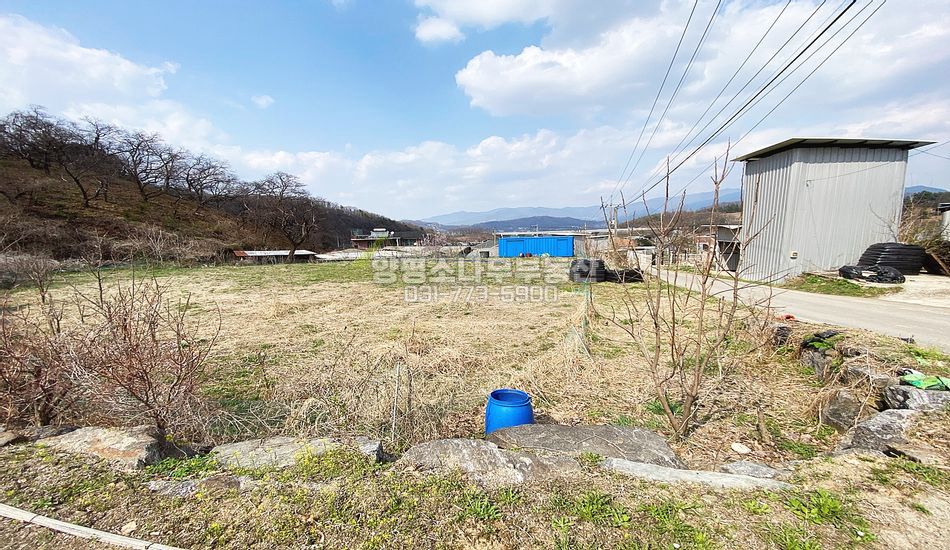 양평군 강상면 병산리 2차선도로 가까운곳 평편한 부지