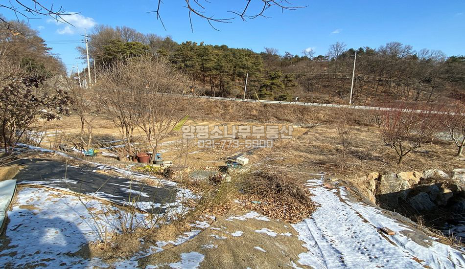 양평군 강상면 화양리 단지초입 평지 주택지/컨테이너 하우스