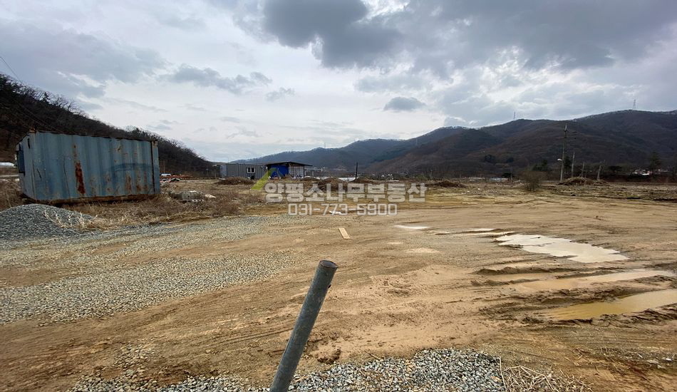 양평군 강상면 대석리 2차선 대로변 반듯한 필지