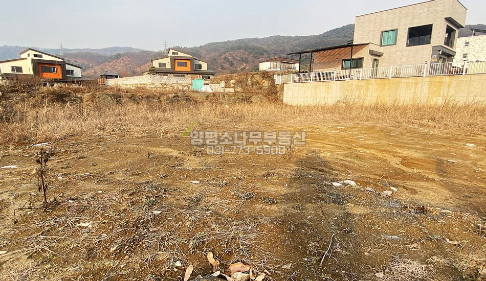 양평군 양평읍 대흥리 마을상단 단지형 주택지