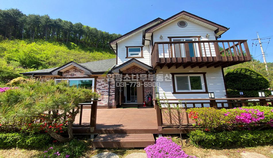 양평군 단월면 봉상리 정갈한 마당 조경/텃밭 단지내주택