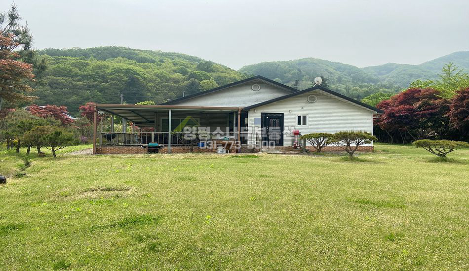 양평군 강하면 항금리 개울접한 마을안쪽 독립적 입지
