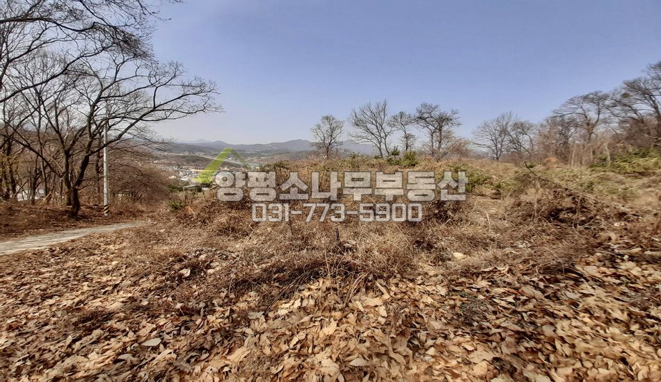 양평군 강하면 전수리 마을 최상단/강조망/토목필요