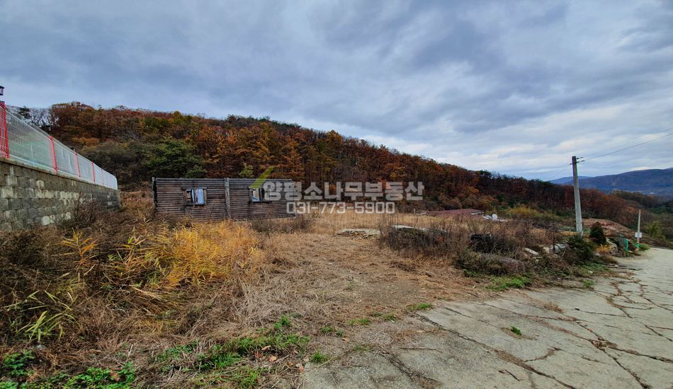 양평군 강하면 동오리 [보류]경관좋은 주택지/인허가/지하수/우수