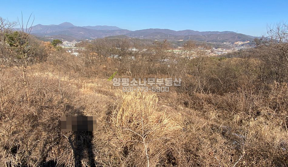 양평군 개군면 공세리 흑천 조망 주택지/자연림