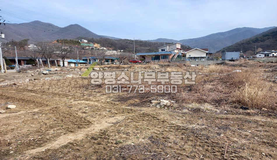 양평군 옥천면 용천리 접근성 최상 평지 주택지