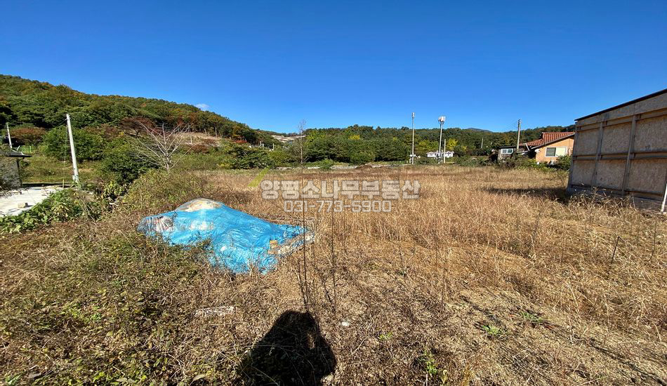 양평군 용문면 덕촌리 용문산 가는길 평지 주택지