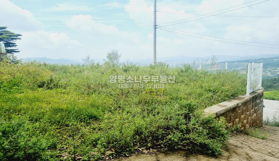 양평군 양평읍 백안리 영구조망권 보강토토목 주택지