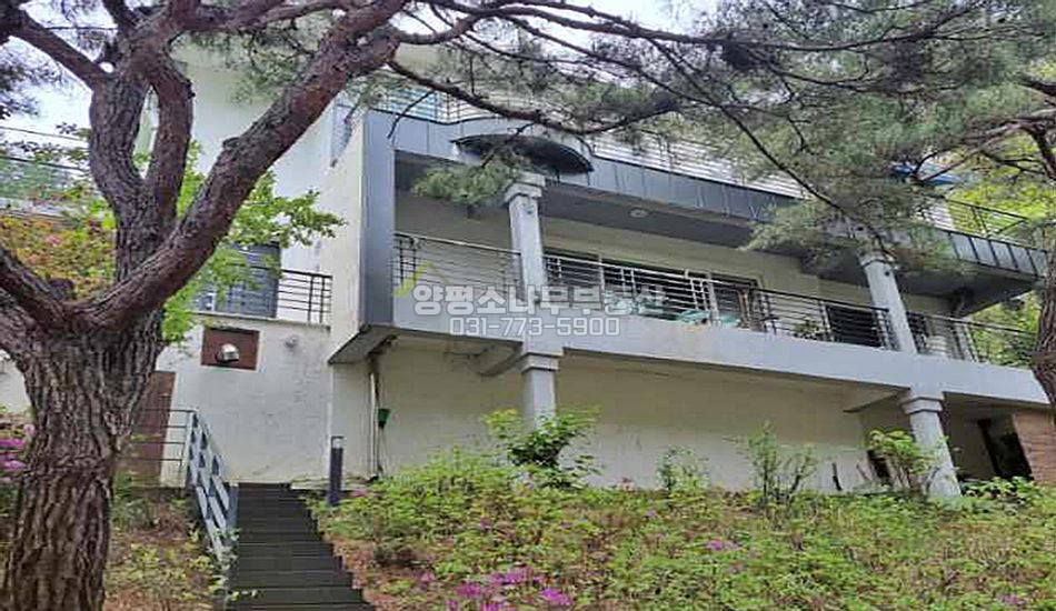양평군 옥천면 용천리 자연계곡, 소나무 별장