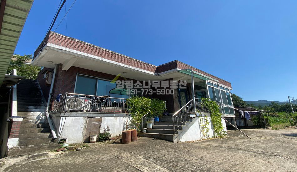 양평군 양평읍 도곡리 국립교통재활병원 인근 벽돌구옥