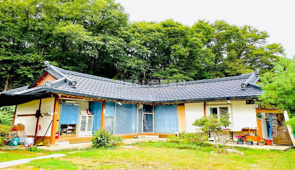 양평군 지평면 옥현리 산자락 평지 아늑한 구옥
