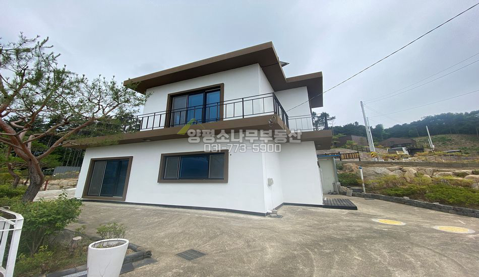 양평군 강상면 송학리 소규모 단지 끝/차고/남향