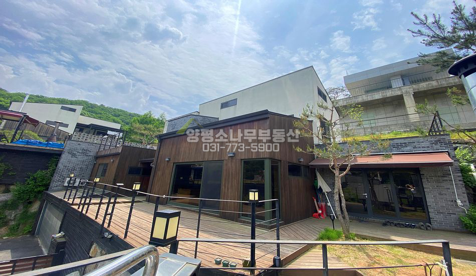 양평군 서종면 문호리 데크넓은 단지형 강조망 주택