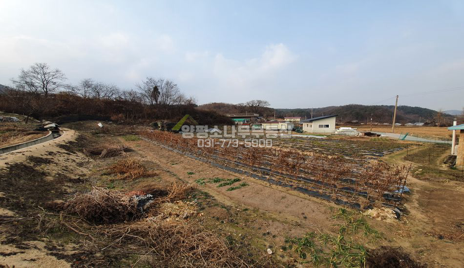 양평군 양동면 단석리 한적한 시골마을 주택지