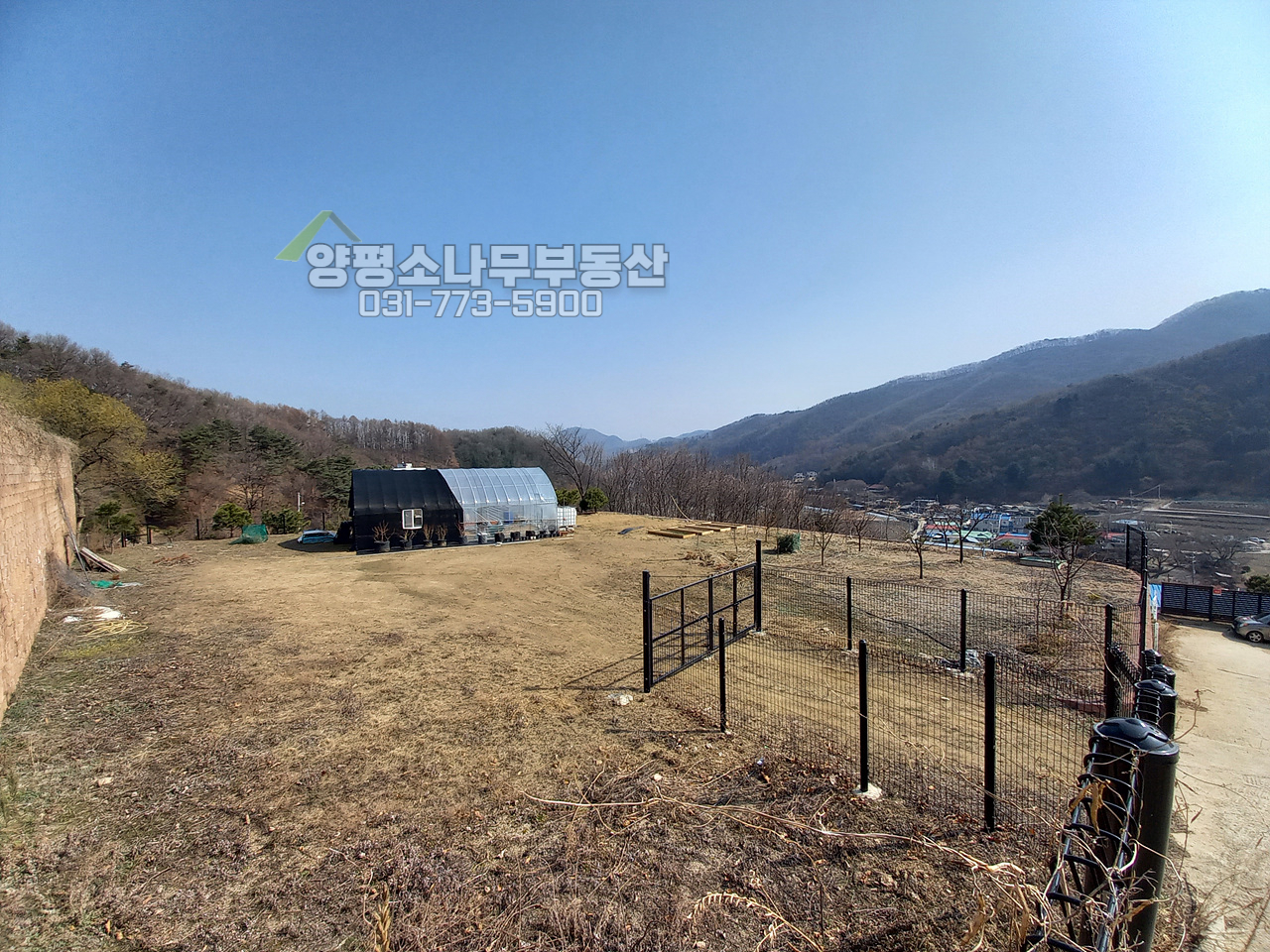 양평군 강하면 성덕리 단지형 기막힌 전망/지하수
