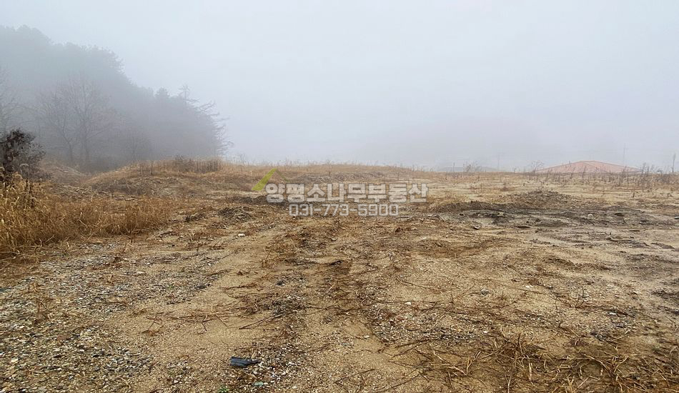 광주시 퇴촌면 영동리 마을 초입 주택지