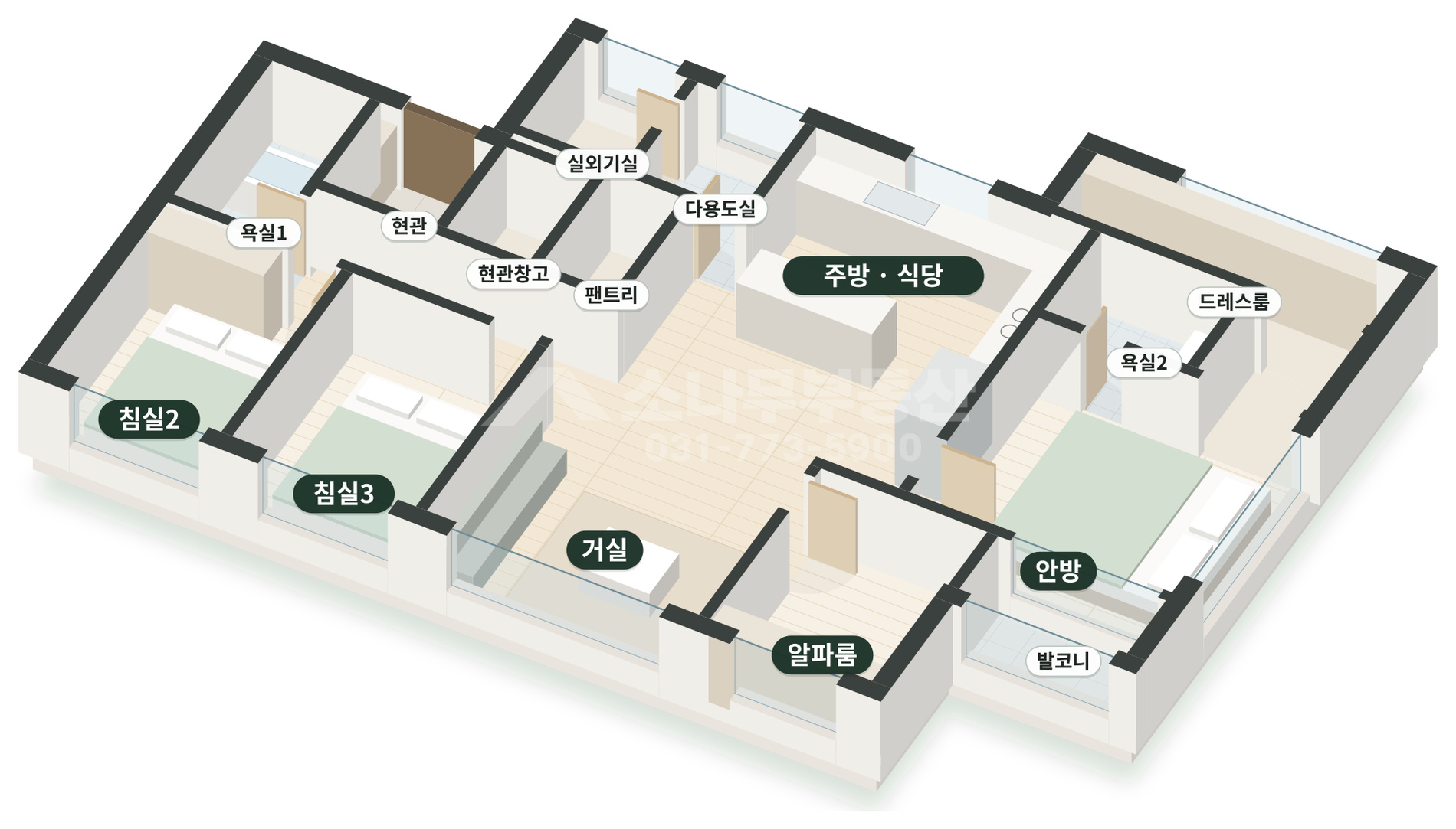 양평군 양평읍 공흥리 양평공흥3휴먼빌아틀리에 101동 고층