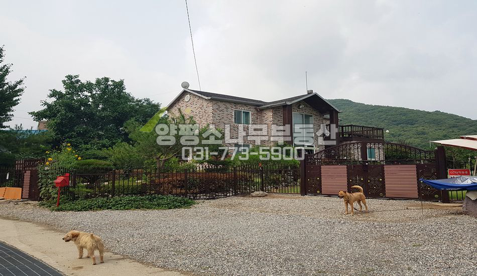 양평군 강하면 전수리 터 넓은 진흥구역 내 주택