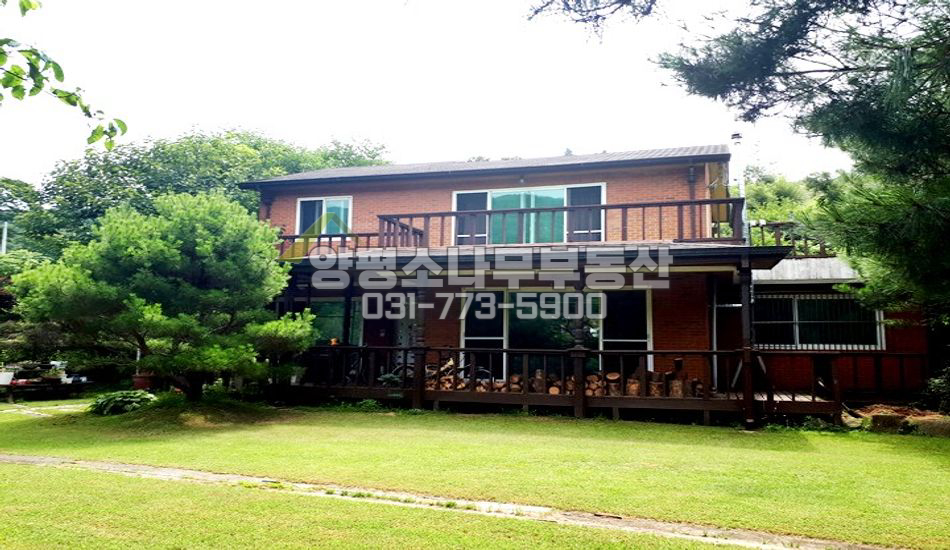 양평군 서종면 산자락 사생활보호 넓은정원 정배초학군