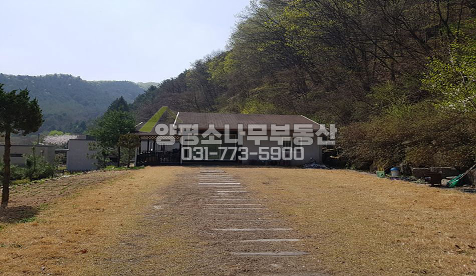 양평군 서종면 산자락 주말주택, 미준공 농막