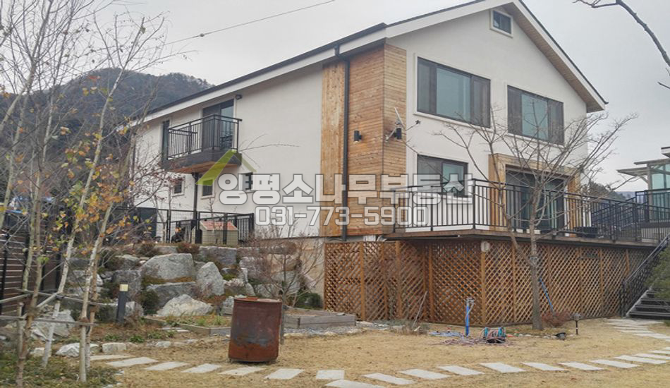 양평군 서종면 지방도 인근 산뜻한 목조주택/ 방5