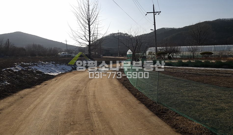 양평군 강하면 편안한 진흥구역 농지