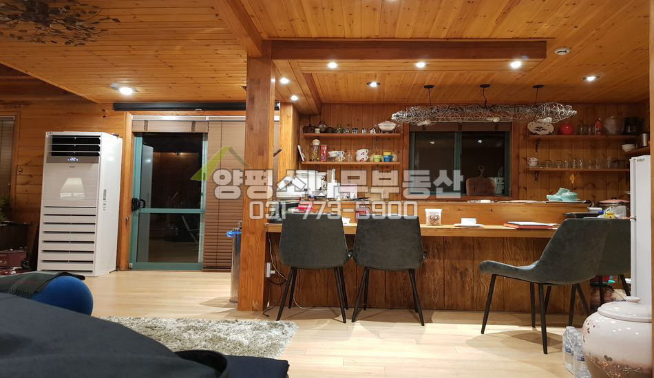 양평군 강하면 전수리 분위기 있는 미국식 목조주택