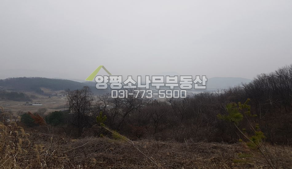 양평군 강상면 화양리 강조망 토목완료/단지상단