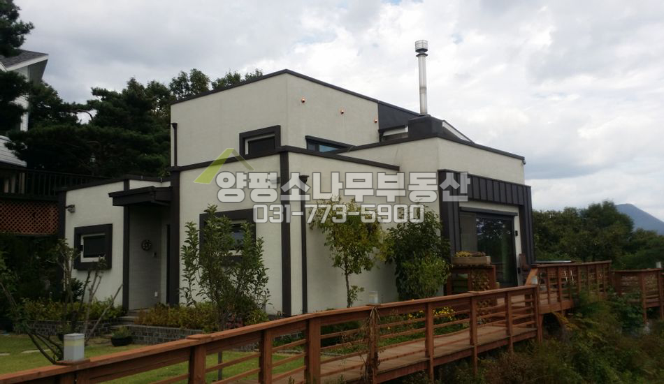 양평군 강상면 남한강 영구조망권 정남향 고급주택