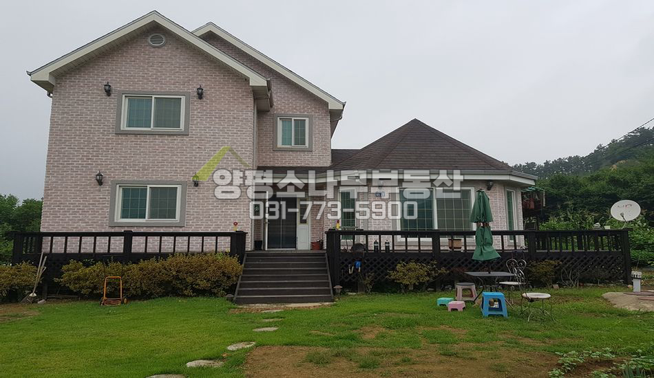 양평군 용문면 화전리 평지 남향 방4개 주택